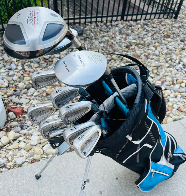 Titleist Golf Set + Bag