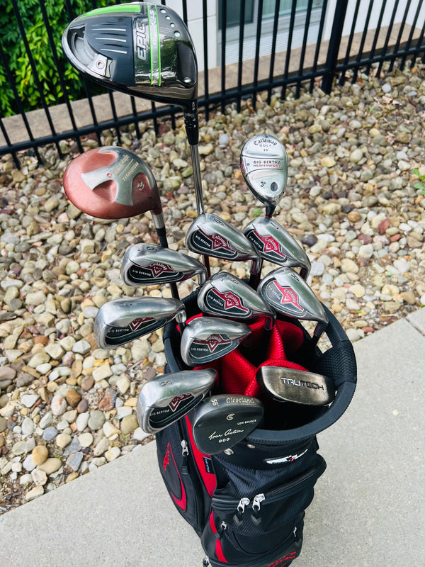 Callaway EPIC/Big Bertha Golf Set + Bag - Senior Flex