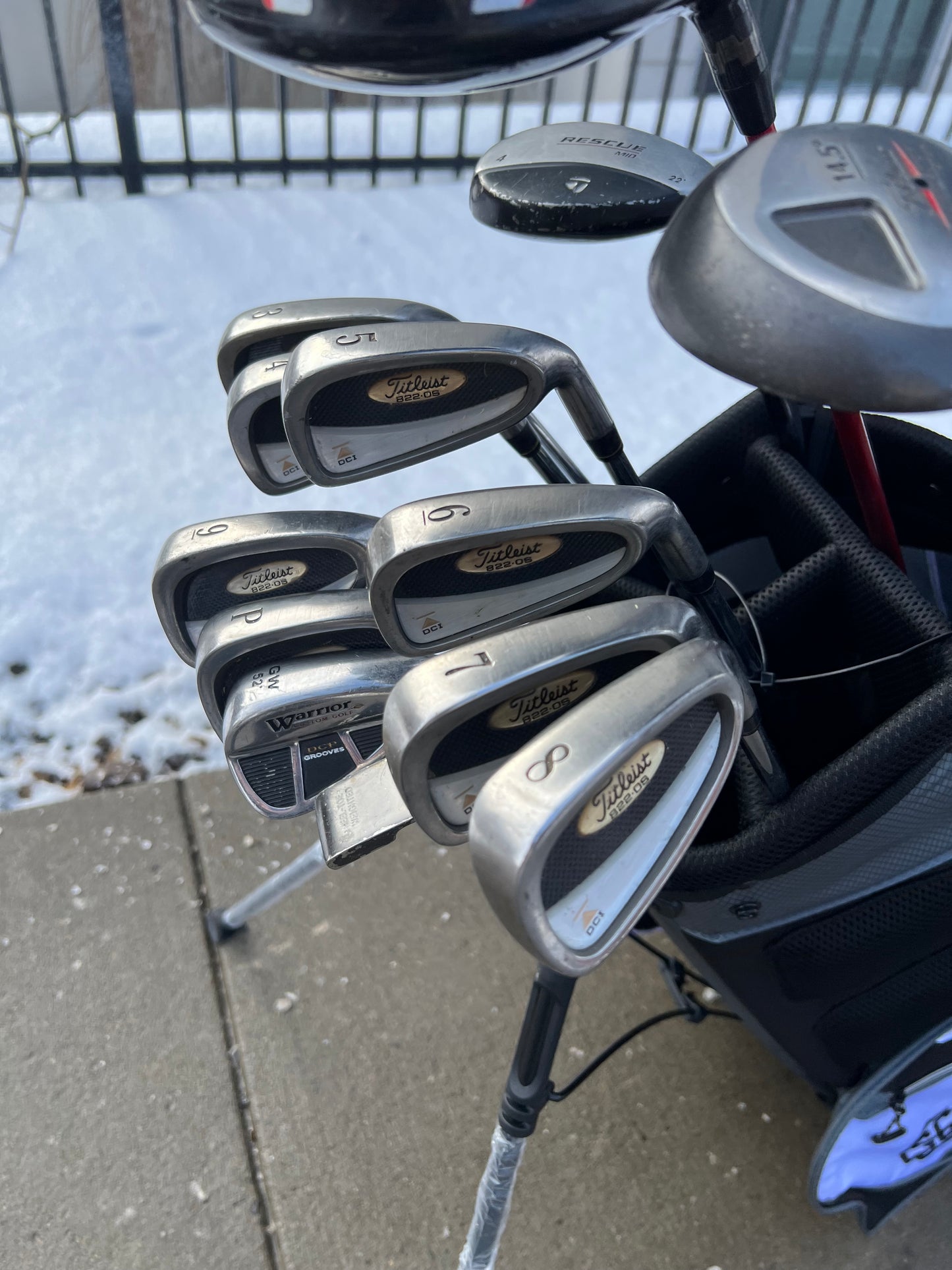 +1” Long - Titleist Golf Set + NEW BAG