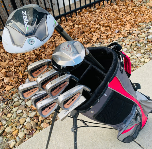 Women’s TaylorMade Golf Set + Bag