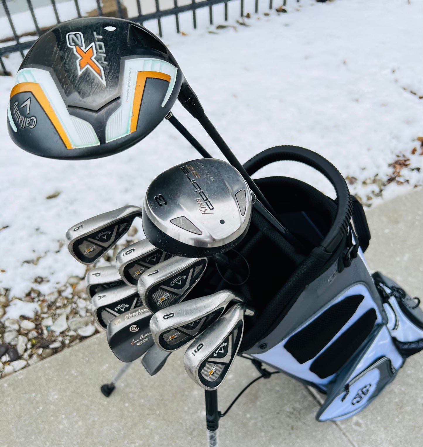 Callaway X2 Hot Golf Set + NEW BAG