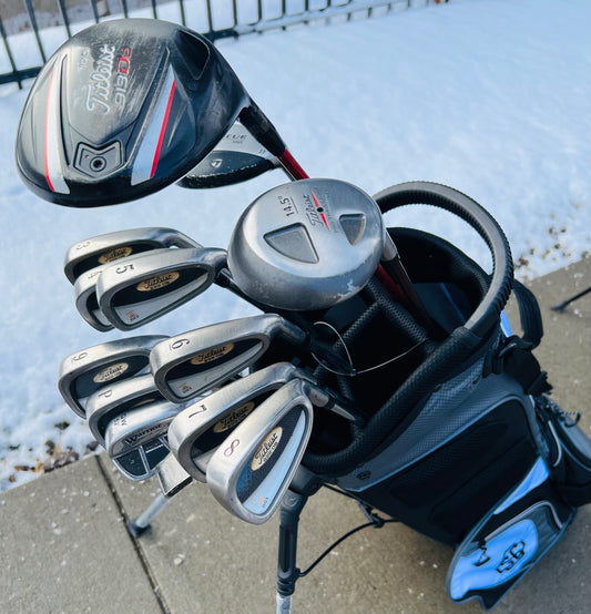 +1” Long - Titleist Golf Set + NEW BAG