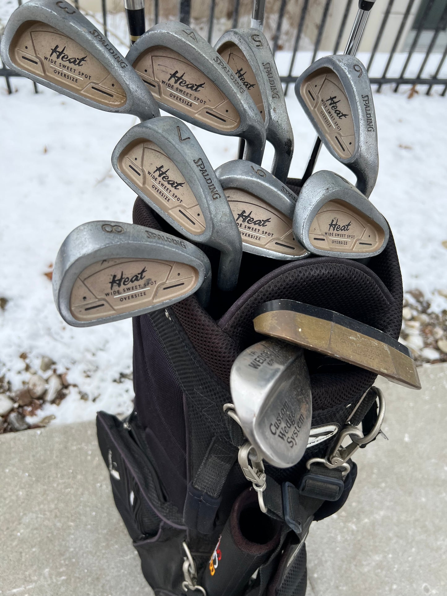 Complete Golf Set + Bag - TaylorMade, Heat - Mixed Set