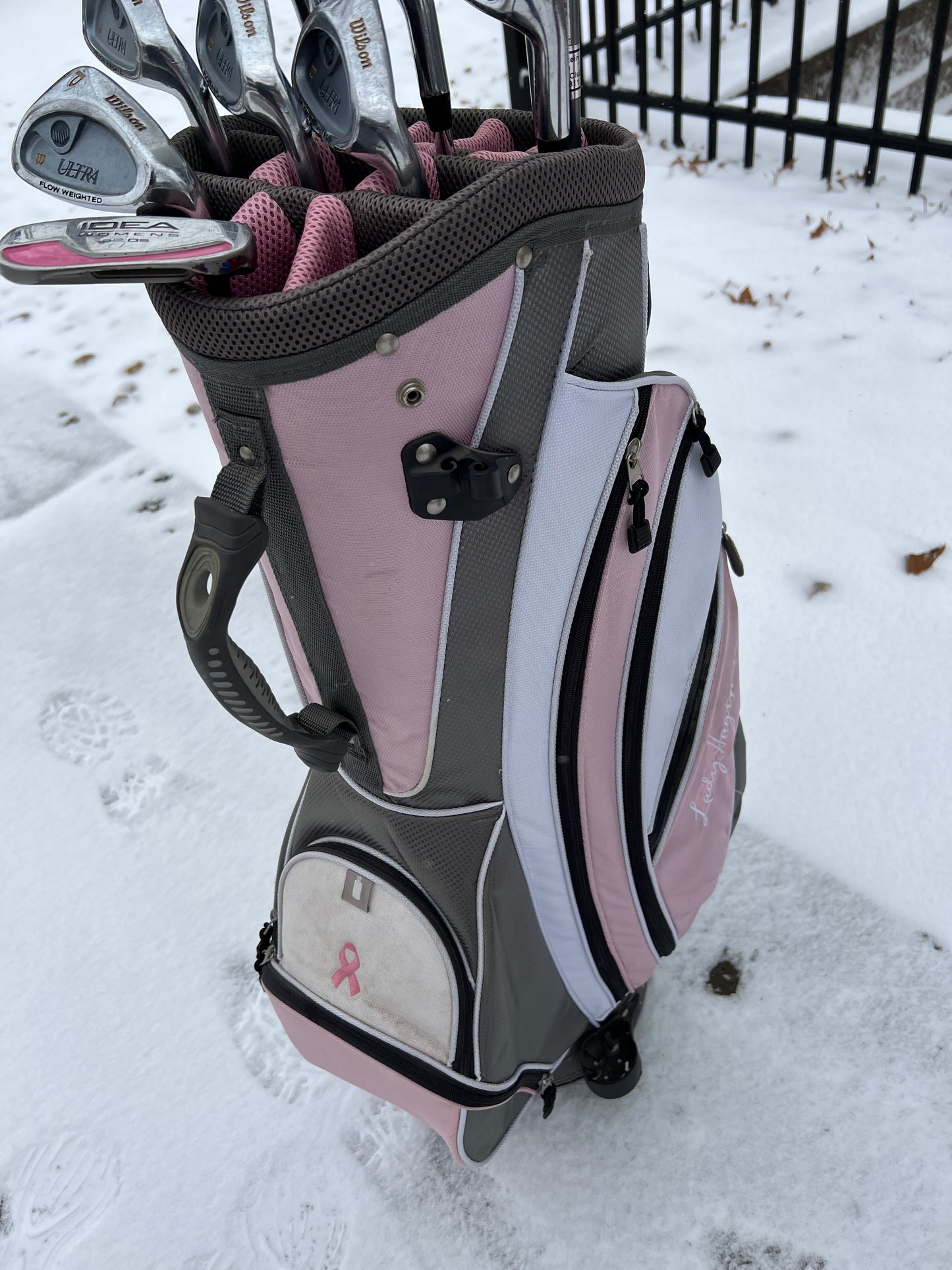 Womens Golf Set + Bag - Cobra, Wilson - Mixed Set