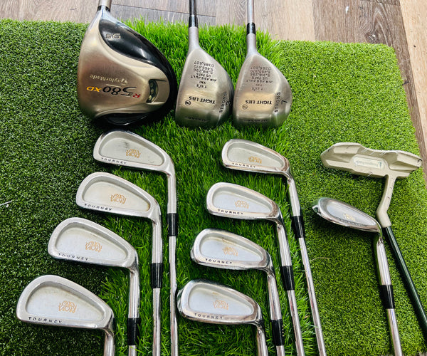 Complete Golf Set - TaylorMade, Adams, MacGregor - Mixed Set - NO BAG