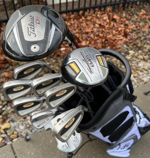 Titleist Golf Set + NEW Bag