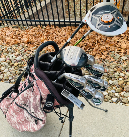 Left-Handed TaylorMade RBZ Golf Set + Bag