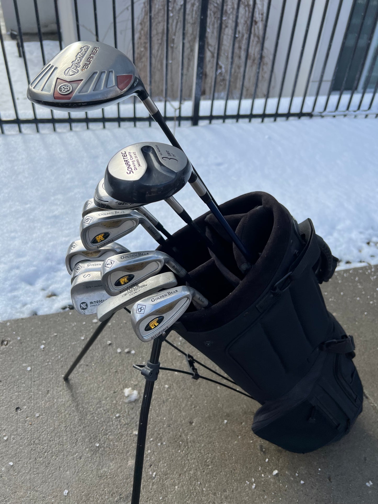 Complete Golf Set + Bag - TaylorMade, Golden Bear - Mixed Set