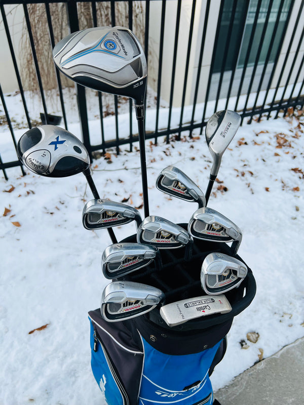 TaylorMade Golf Set + Cart Bag