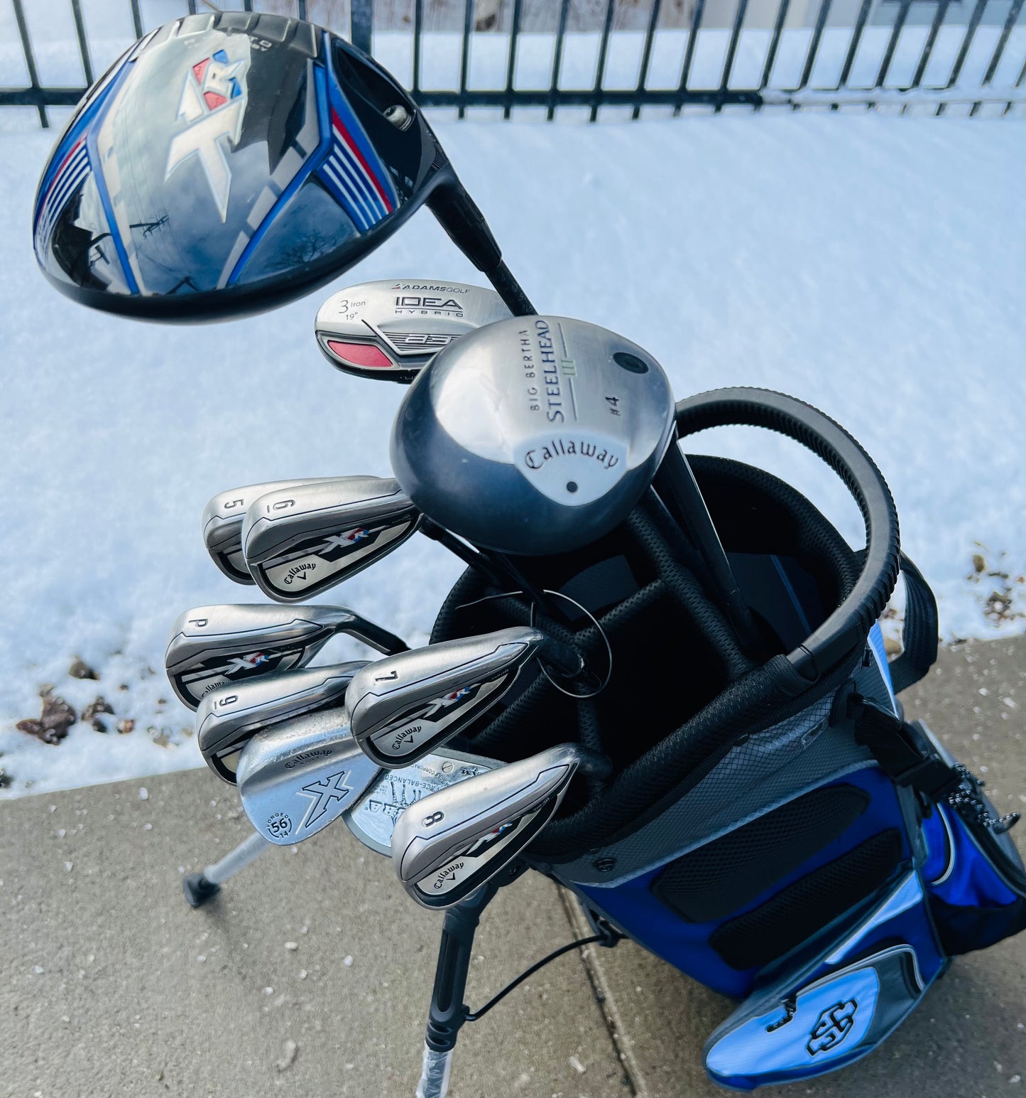 1/2" Long - Callaway XR Golf Set + NEW BAG