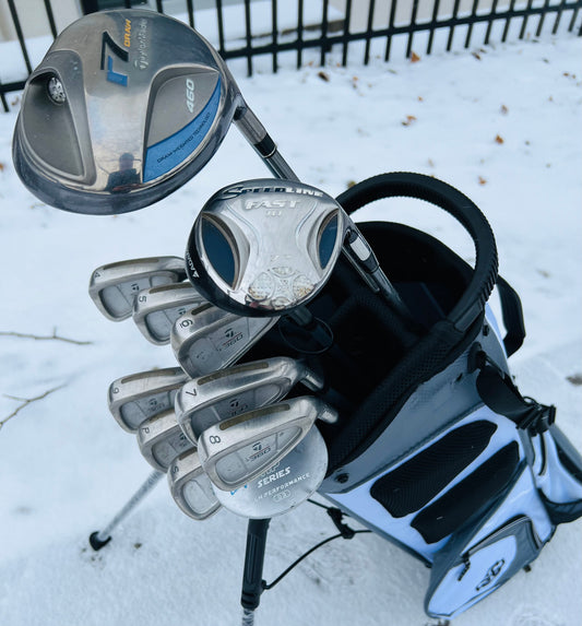 Womens TaylorMade Golf Set + Bag