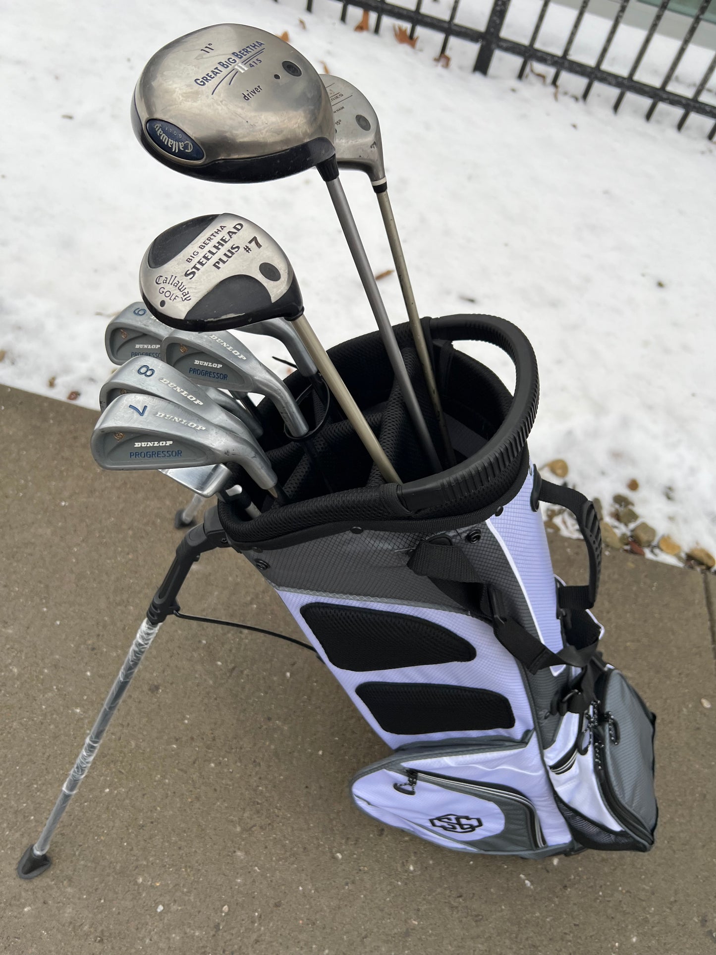 Petite Women’s Golf Set + NEW BAG - Callaway, Dunlop - Mixed Set