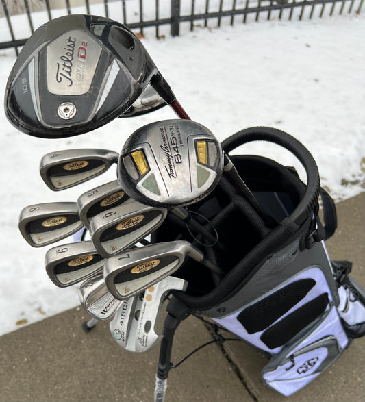 Titleist Golf Set + NEW Bag