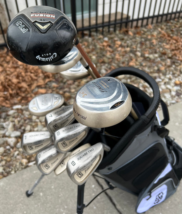 Womens Golf Set + NEW BAG - Callaway, Square Two - Mixed Set