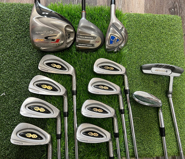 Complete Golf Set - TaylorMade, Orlimar, PXI - Mixed Set - NOBAG