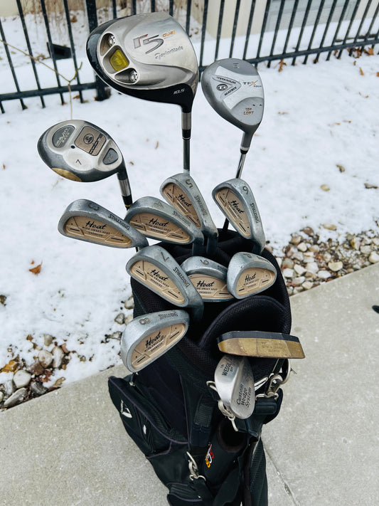 Complete Golf Set + Bag - TaylorMade, Heat - Mixed Set