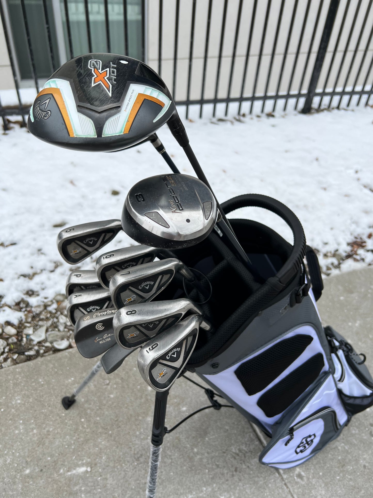 Callaway X2 Hot Golf Set + NEW BAG