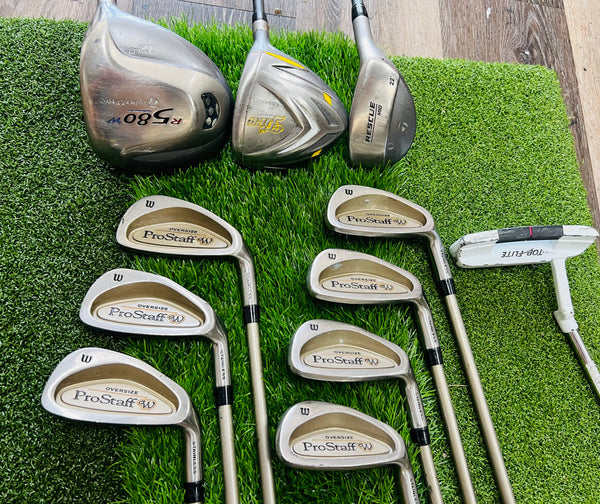 Womens Golf Set - TaylorMade, Wilson - Mixed Set - NO BAG