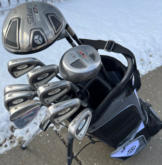 Titleist Golf Set + NEW BAG