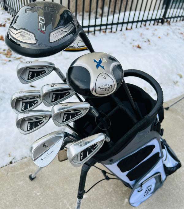 +1” Long - PING i20 Golf Set + NEW BAG