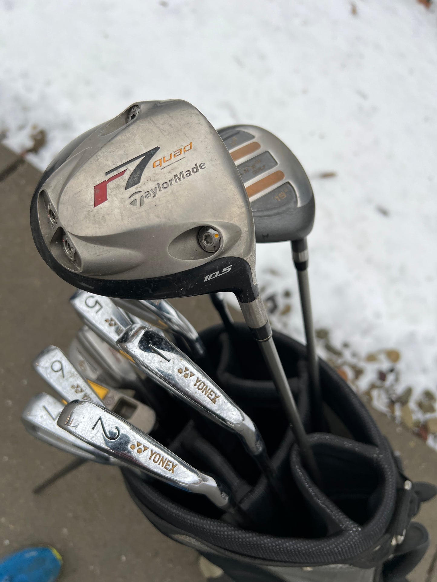 Complete Golf Set + Bag - TaylorMade, Yonex - Mixed Set