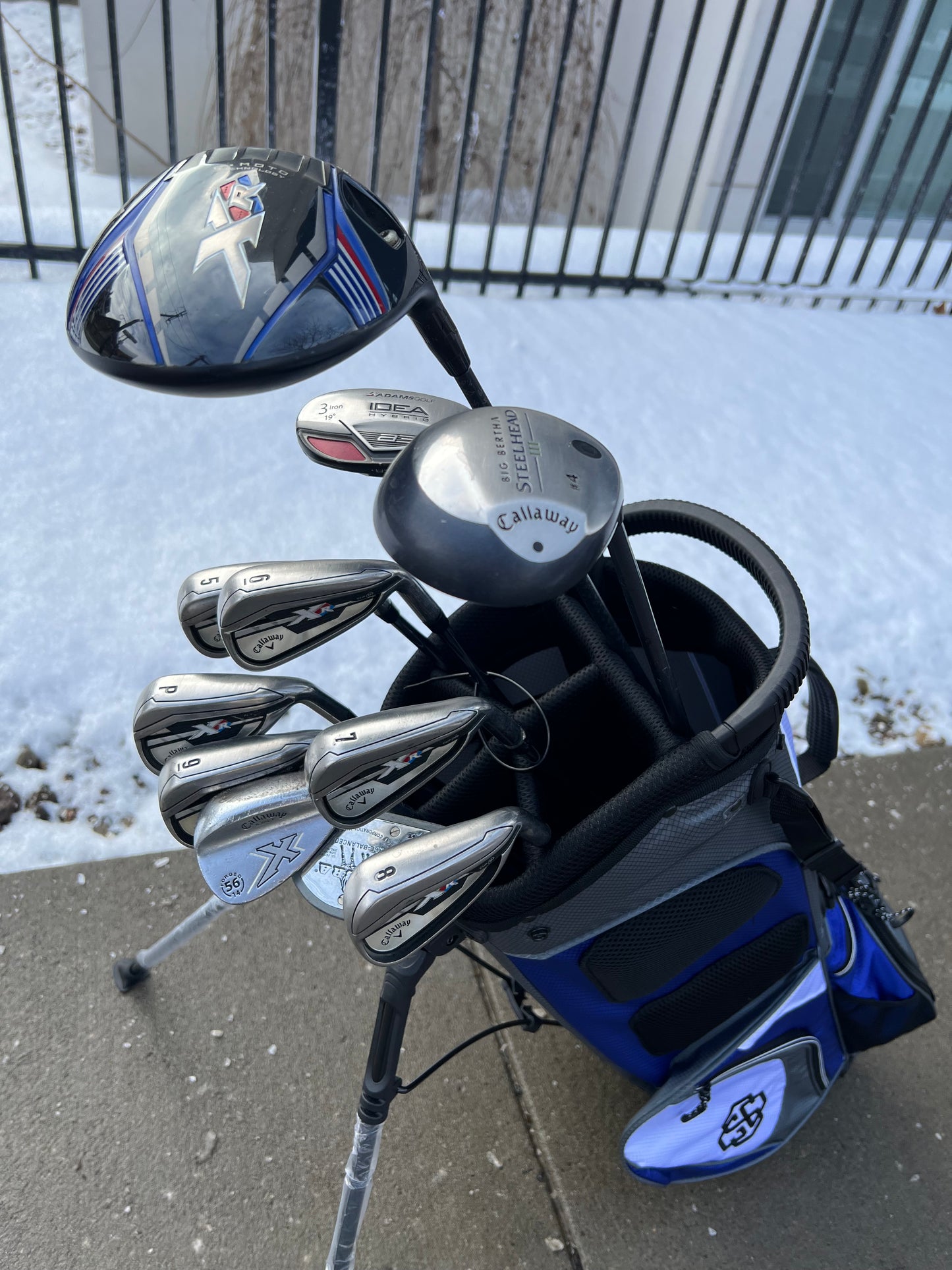 1/2" Long - Callaway XR Golf Set + NEW BAG