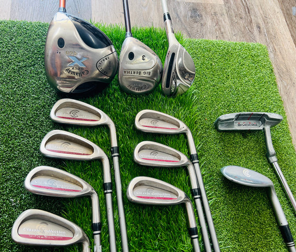 Womens Cleveland and Callaway Golf Set - NO BAG