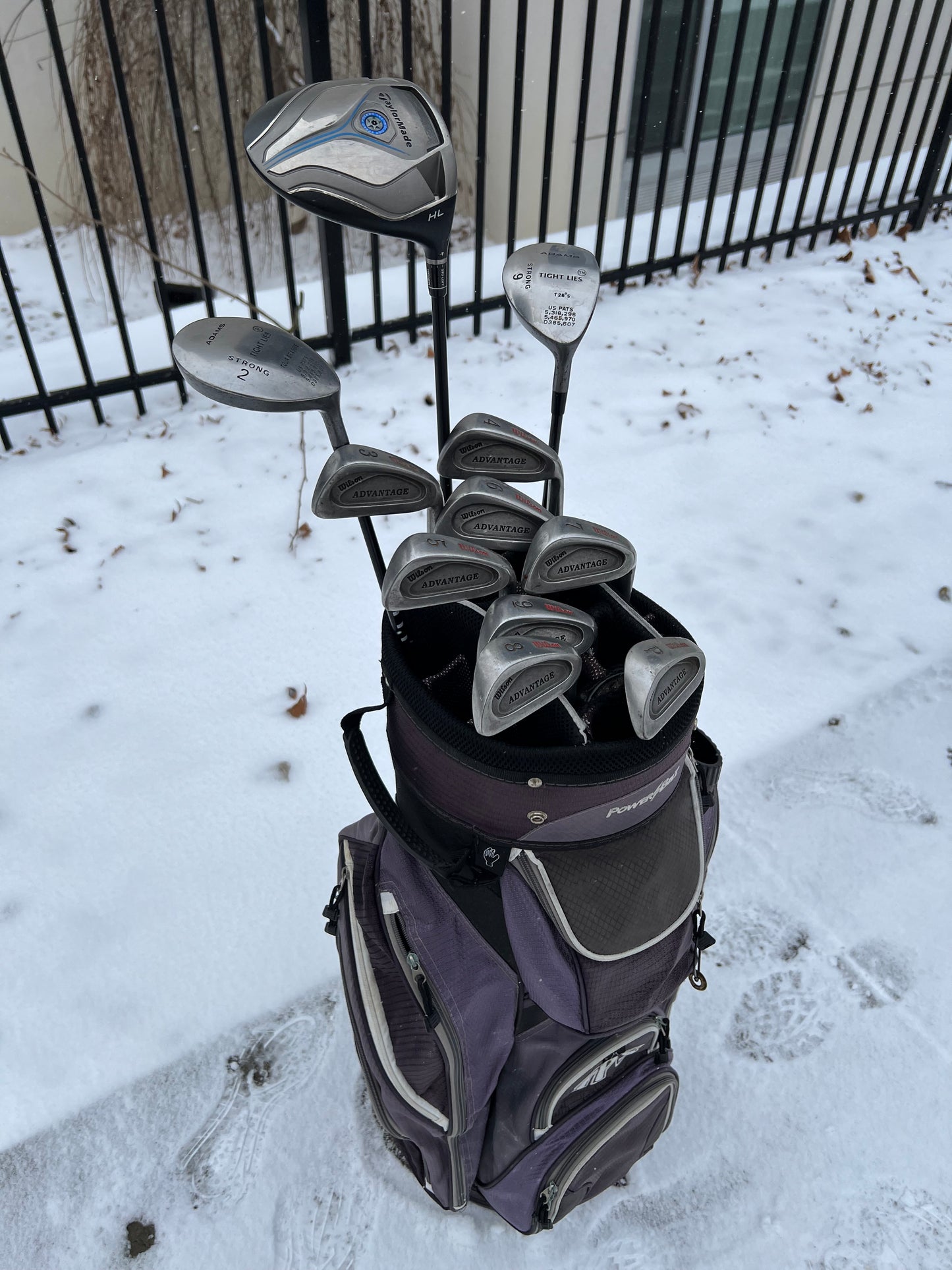 Complete Golf Set + Bag - TaylorMade, Adams, Wilson - Mixed Set