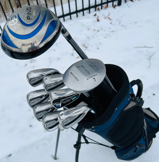 Complete Golf Set + Bag - PING, Adams - Mixed Set