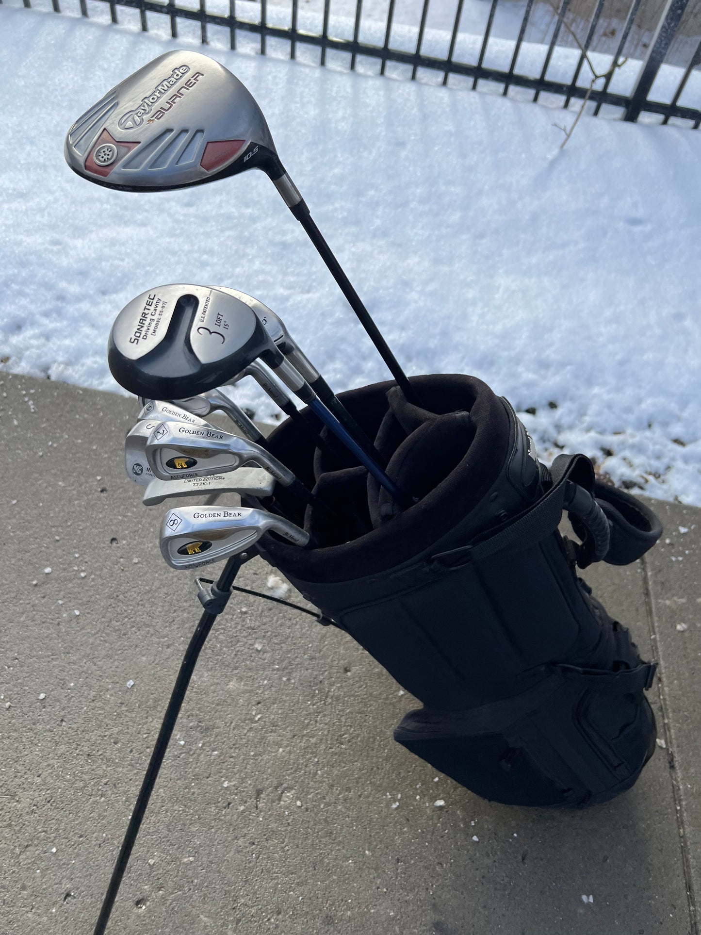 Complete Golf Set + Bag - TaylorMade, Golden Bear - Mixed Set