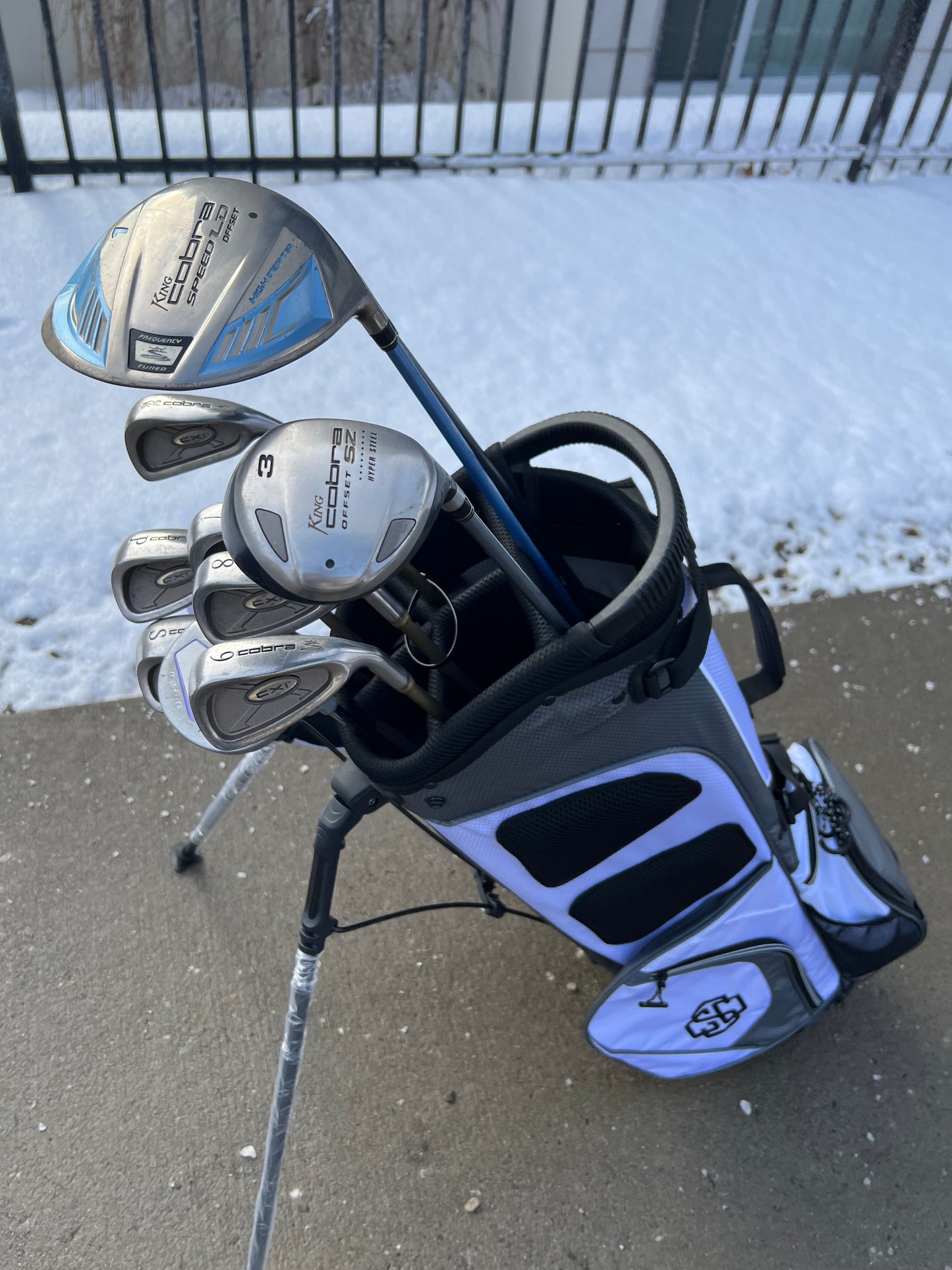 Women's King Cobra Golf Set + NEW BAG