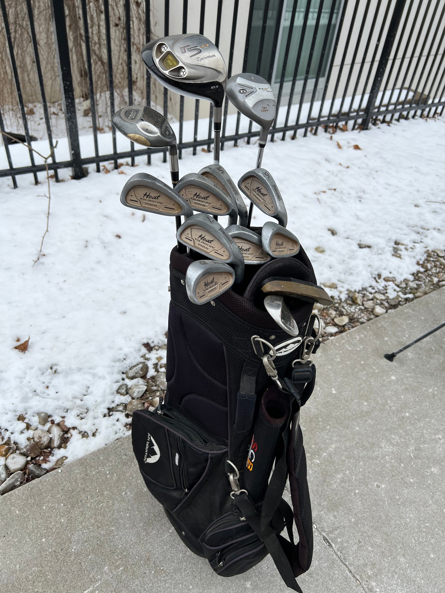 Complete Golf Set + Bag - TaylorMade, Heat - Mixed Set