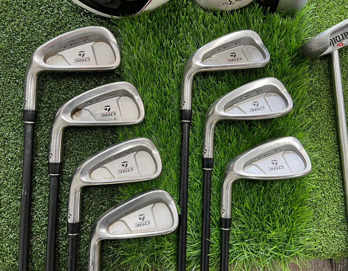 Left-Handed TaylorMade Golf Set - NO BAG