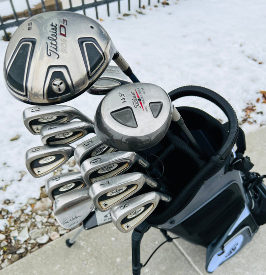 Titleist Golf Set + NEW BAG