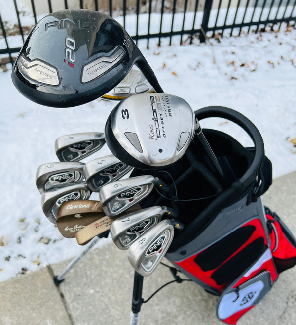 PING Golf Set + NEW BAG