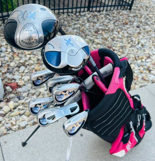 Womens Callaway X18 Golf Set + Bag