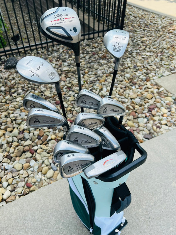 +1/2" Long - Titleist Golf Set + Bag