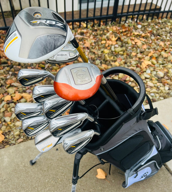 +1/2" Long - TaylorMade RocketBladez Golf Set + NEW BAG
