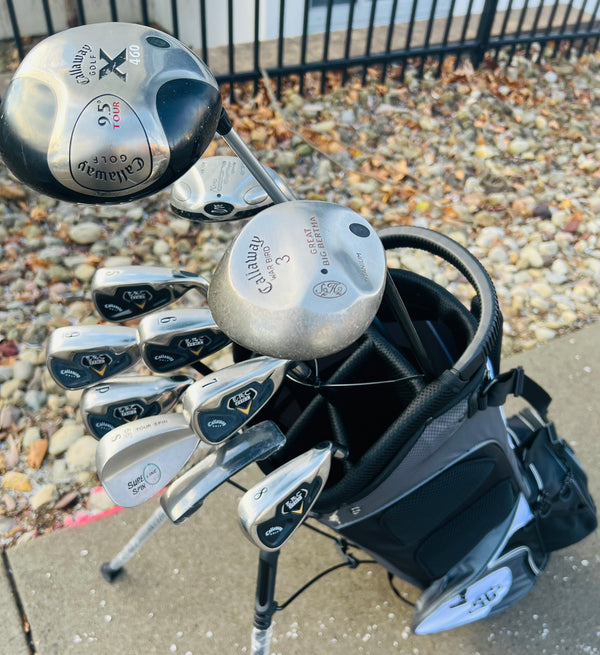 Callaway Fusion Golf Set + NEW BAG