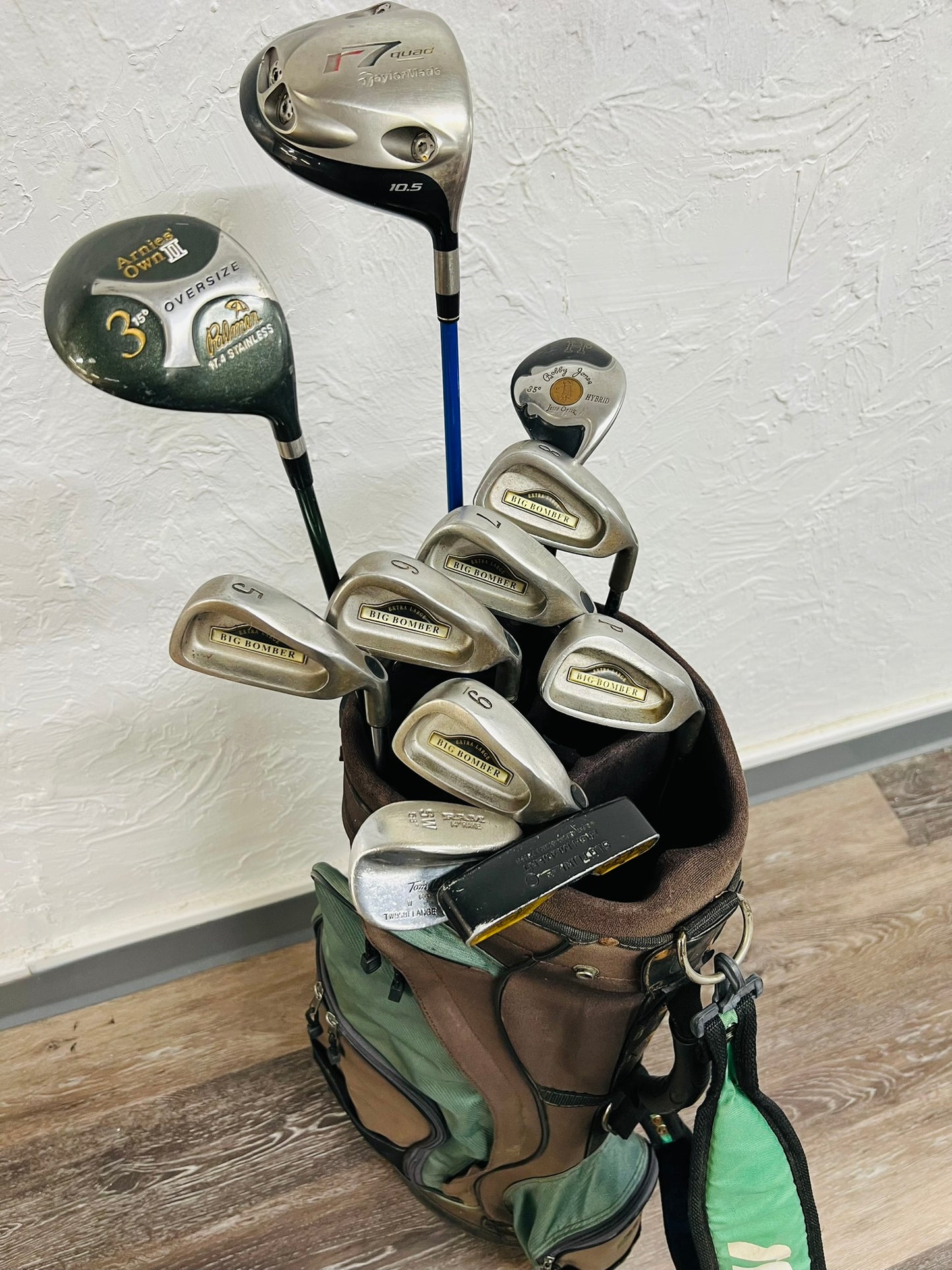 Complete Golf Set + Bag - TaylorMade, Big Bomber - Mixed Set