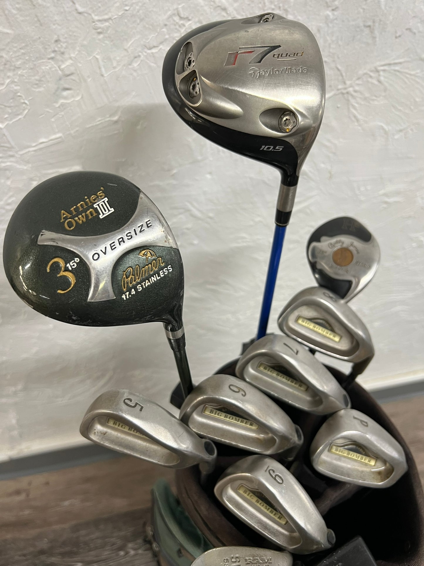 Complete Golf Set + Bag - TaylorMade, Big Bomber - Mixed Set