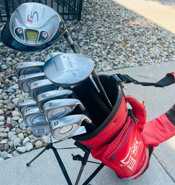 +1/2" Long - Complete Golf Set + Bag - TaylorMade, Liquidmetal - Mixed Set