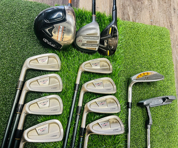Left-Handed Golf Set - Callaway and Mizuno