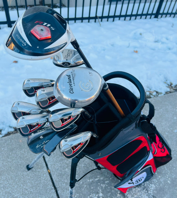 +1/2" Long - TaylorMade Burner Golf Set + NEW BAG
