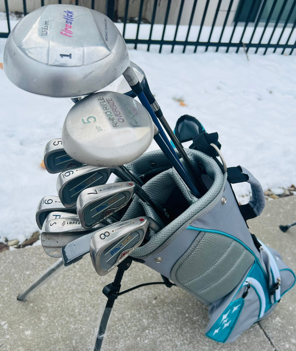 Womens Golf Set + BAG - Wilson, Camber Sole - Mixed Set