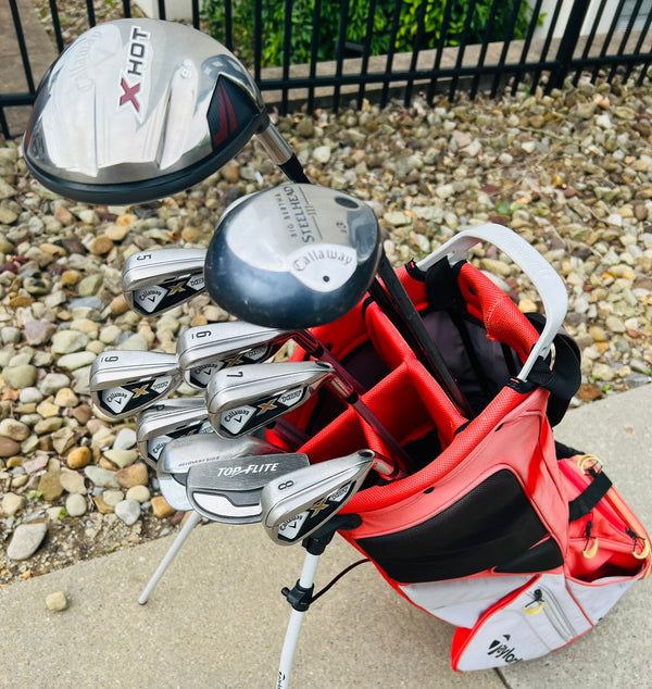 +1/2" Long - Callaway X-Hot Golf Set + Bag