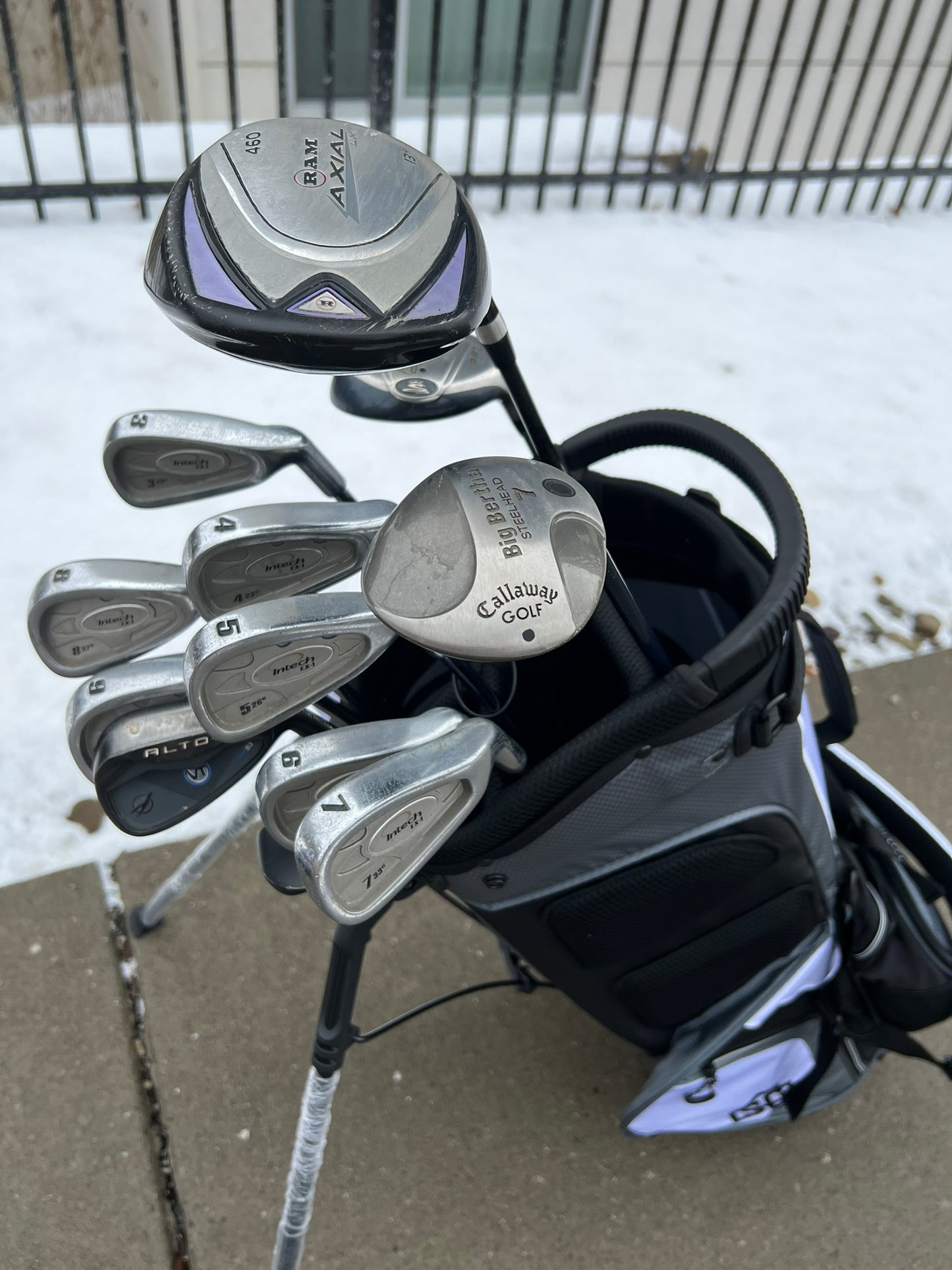 Women's Golf Set + NEW BAG - RAM, Callaway, Intech - Mixed Set