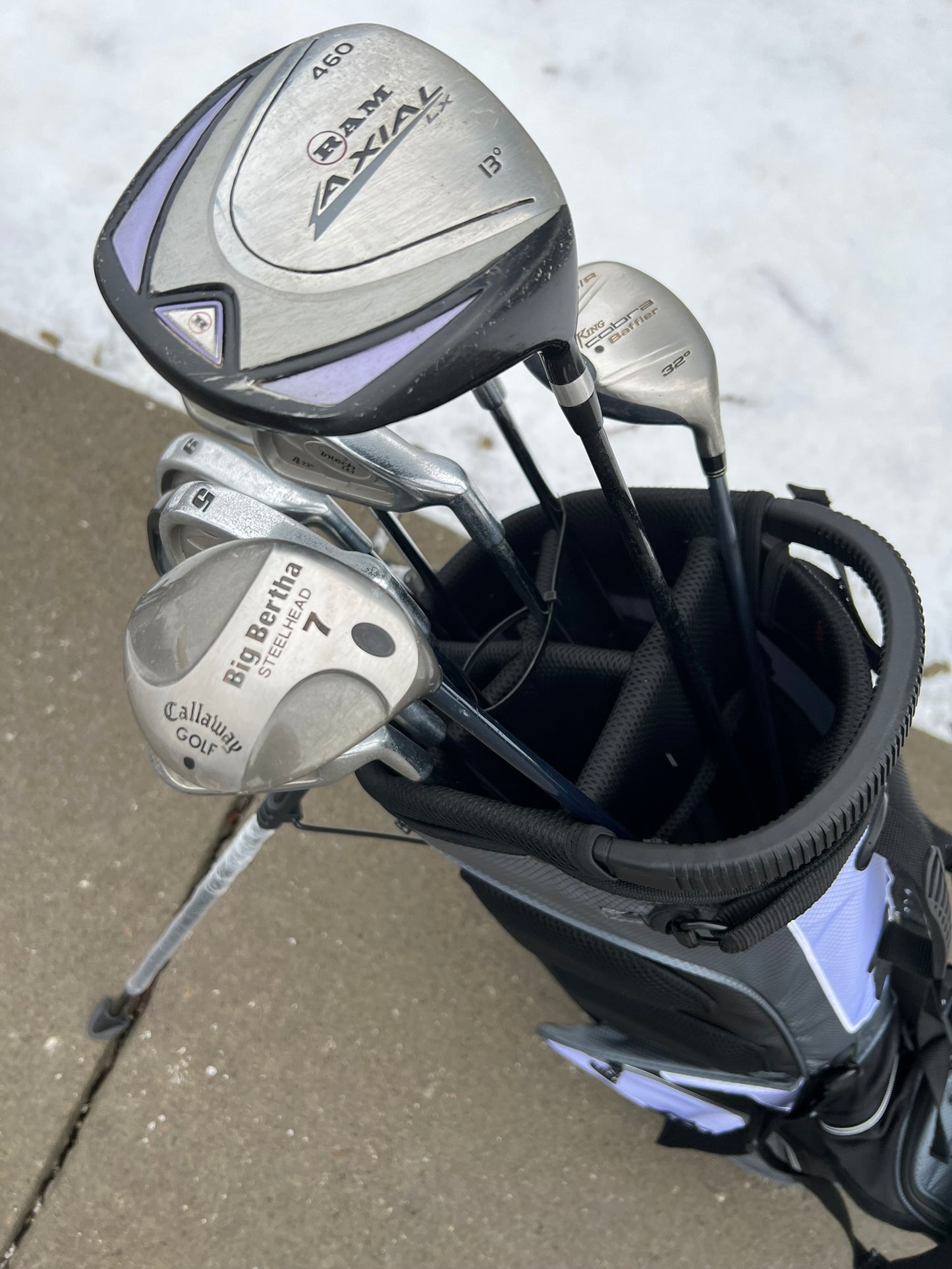 Women's Golf Set + NEW BAG - RAM, Callaway, Intech - Mixed Set