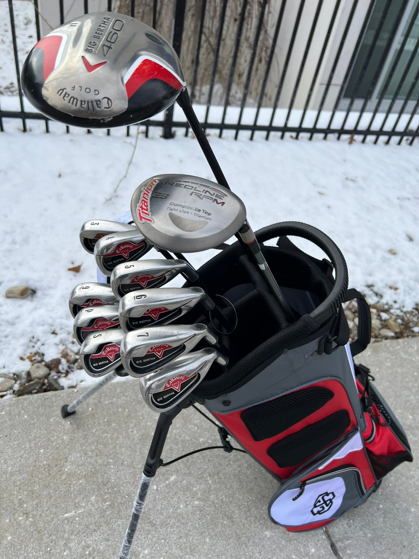 Callaway Big Bertha Golf Set + NEW BAG