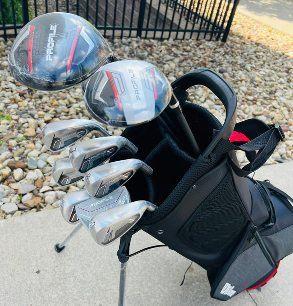 NEW - Wilson Profile Golf Set + Bag